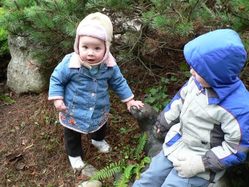 Katie and Joseph (and the otter)