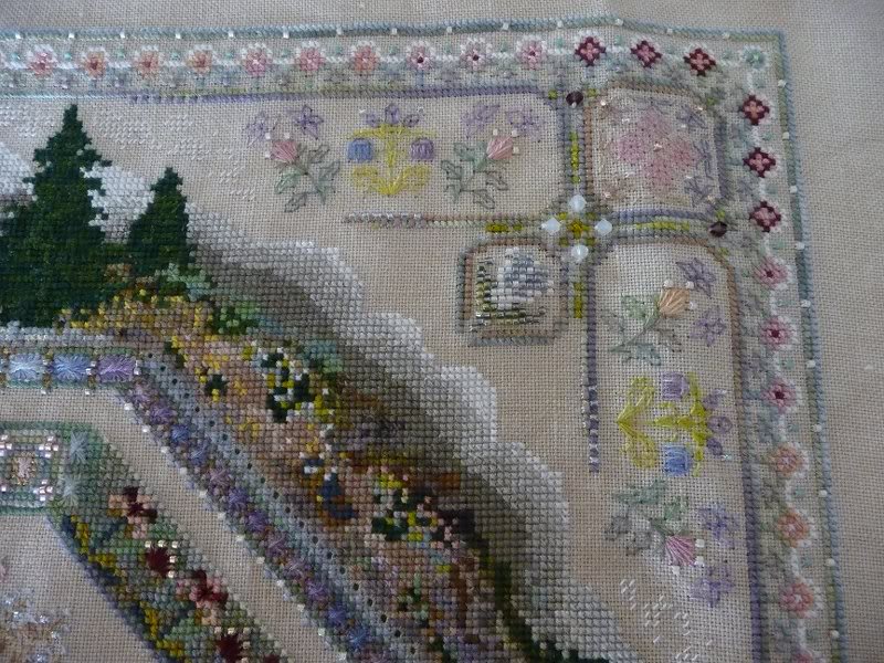 Alpine Season Garden, Corner detail