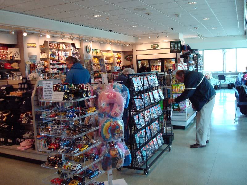 The Lorton gift shop/snack emporium.