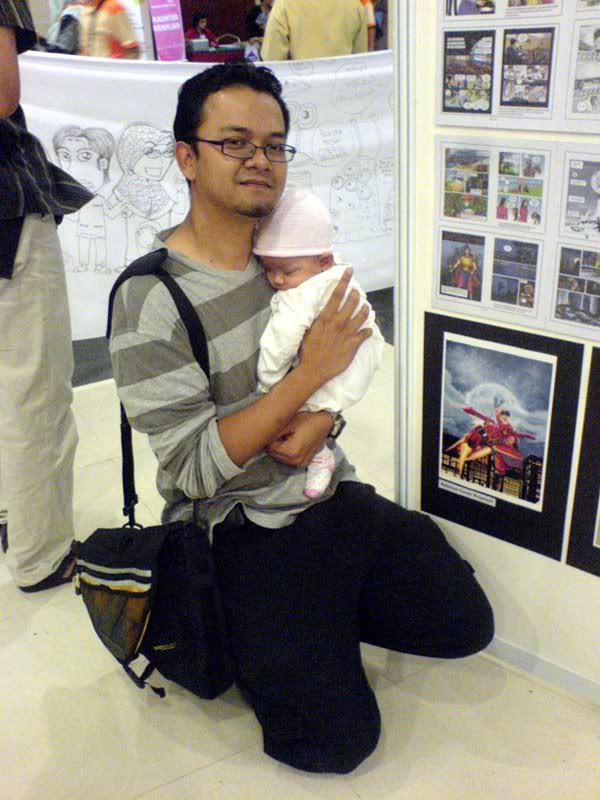 bergambar dengan peminat cilik no.1