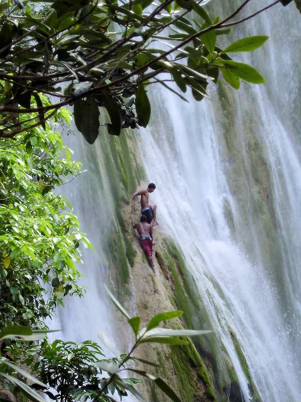 Salto el Limon Samana Jorge mi guia preparado para lanz...