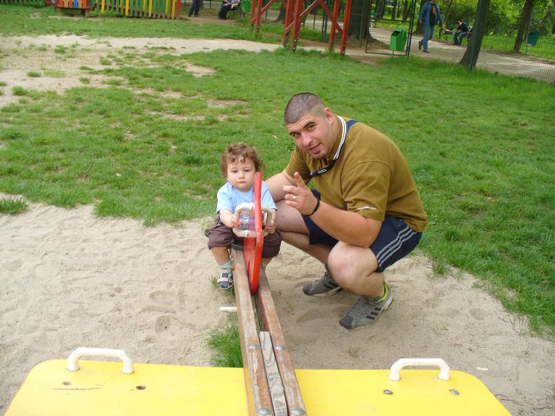 in balansoar cu tati