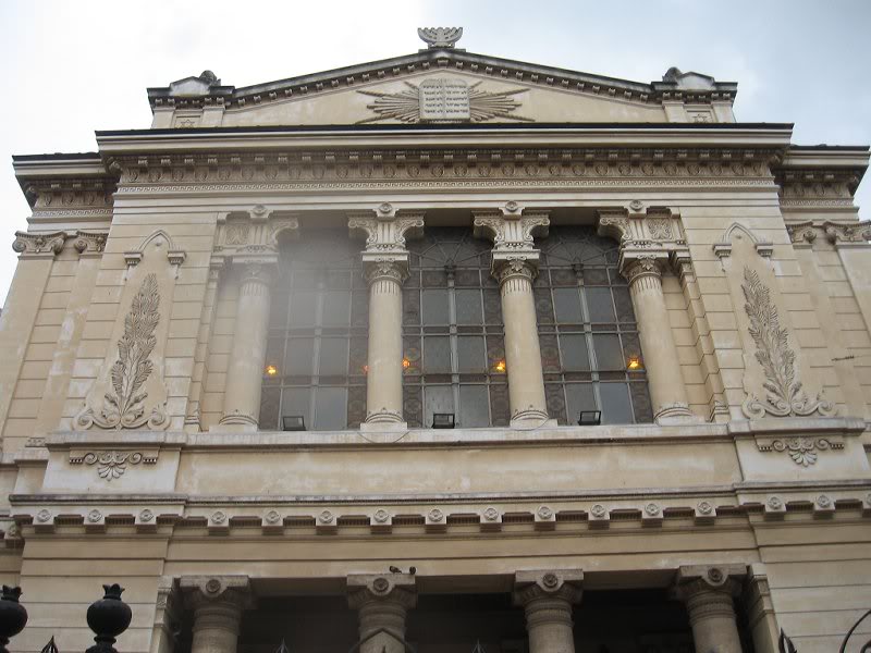 Il Tempio Israelitico the main face Up part