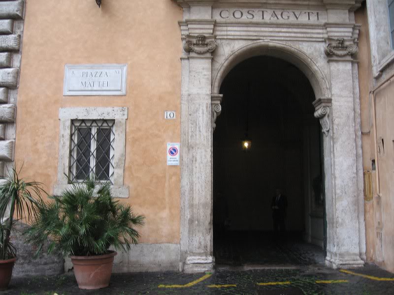 piazza Mattei Pallazo Costaguti
