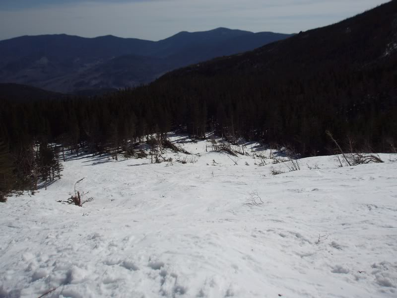 Debris field at the bottom of Hillman's