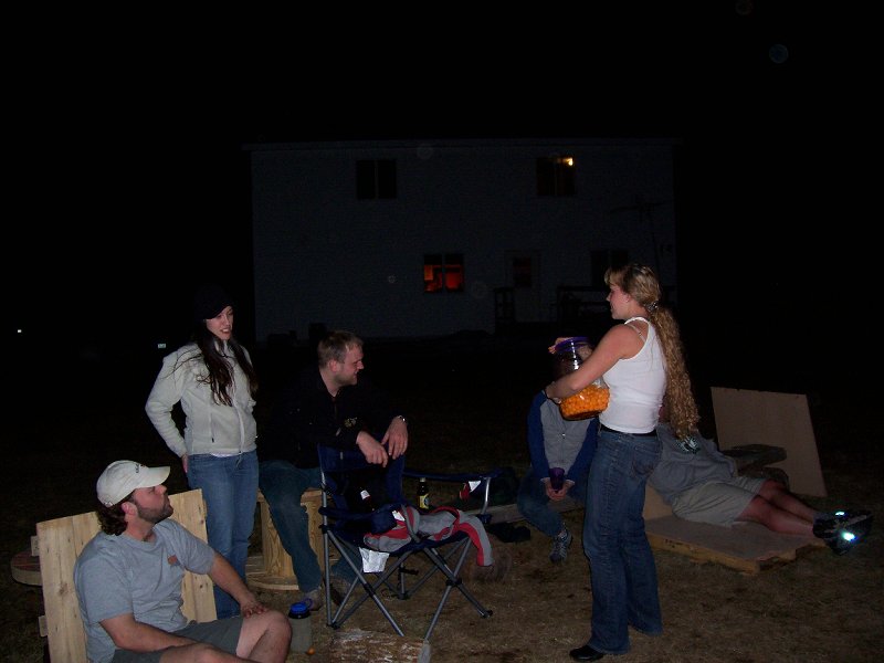 Carmel had the biggest bucket of balls you ever saw! An...