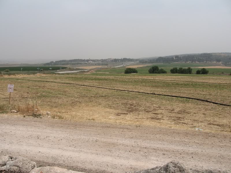THE BATTLE FIELD AT BACKGROUND The Trappist Monastery 2