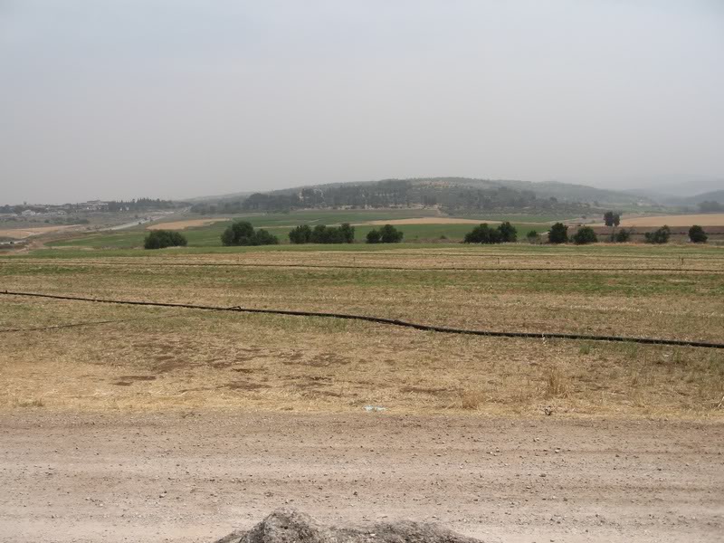 THE BATTLE FIELD AT BACKGROUND The Trappist Monastery