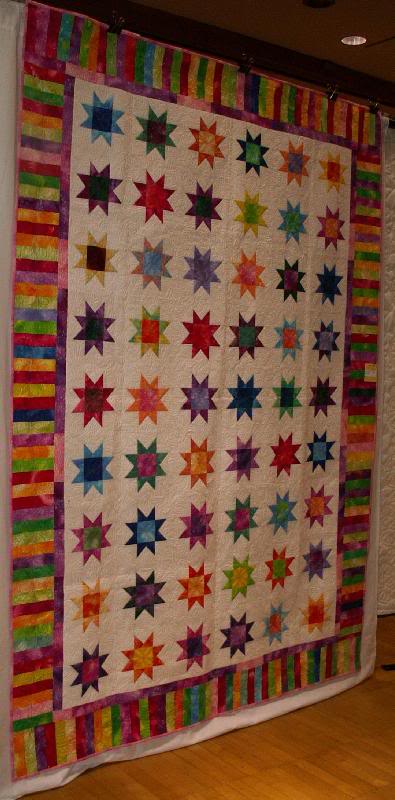 My star fling quilt