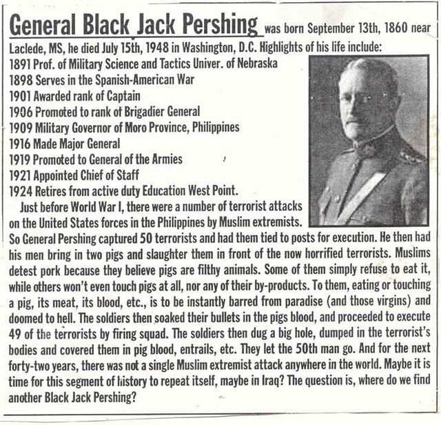 General Black Jack Pershing