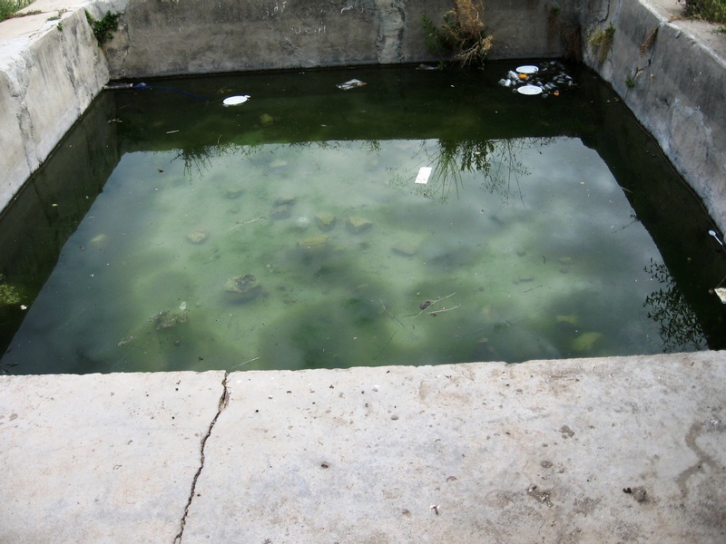 Khan lubban - a caravansarai - the pool