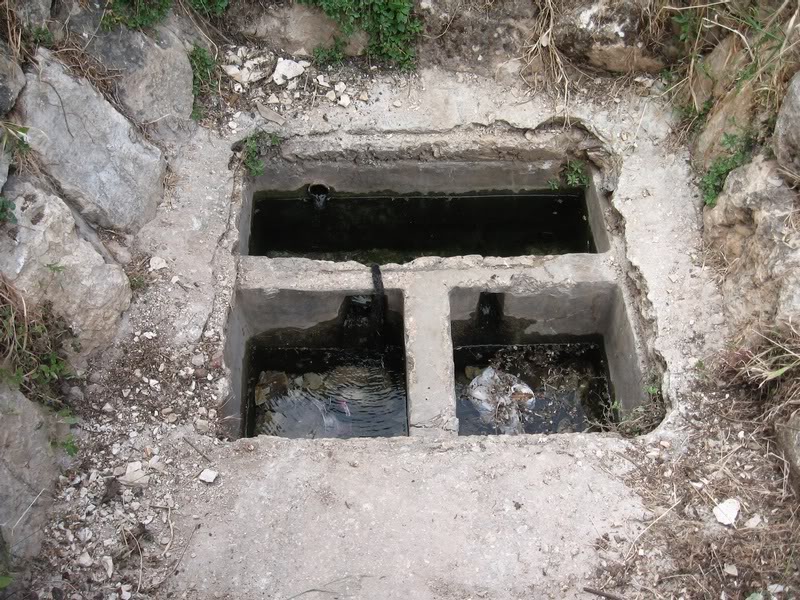 the spring of Khan lubban - a caravansaran