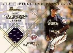 2001 Bowman Draft Picks Futures Games Relics FGR-GB