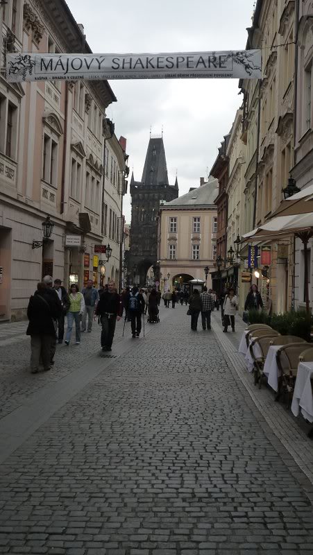 Alley up to Powder Tower