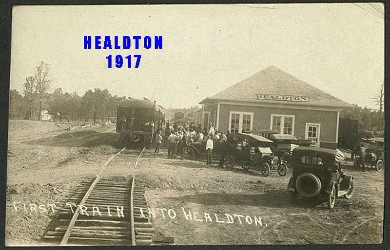 First Train into Healdton, Oklahoma