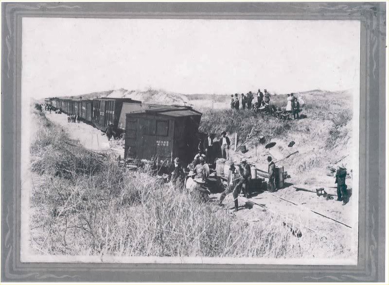 Train Wreck near Ardmore, Oklahoma