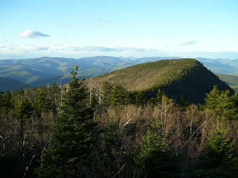 Looking back at Wittenberg from Cornell 3,860 ft.