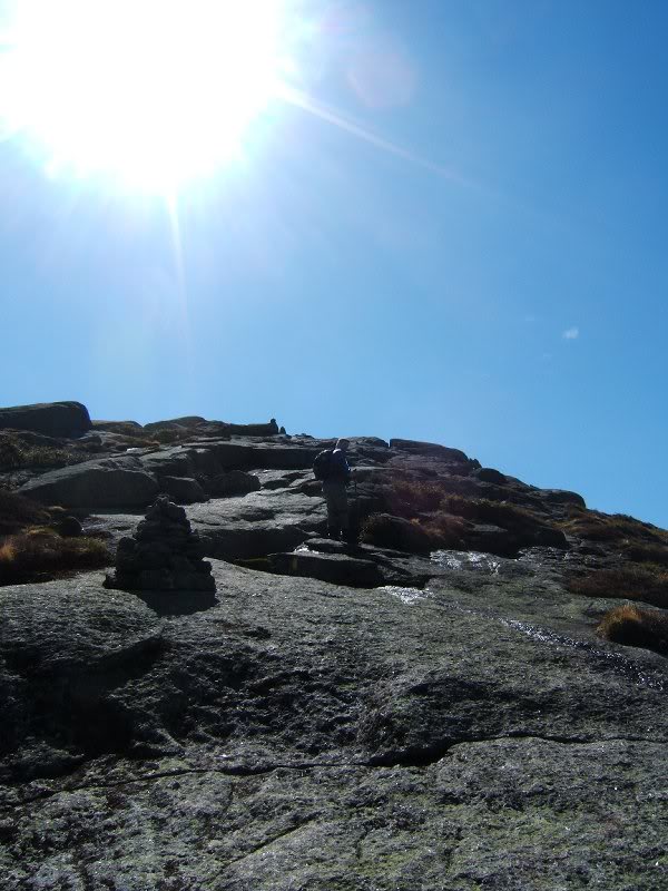 Seth going up Wright