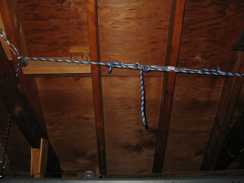 The Main Lifting Rope Splits