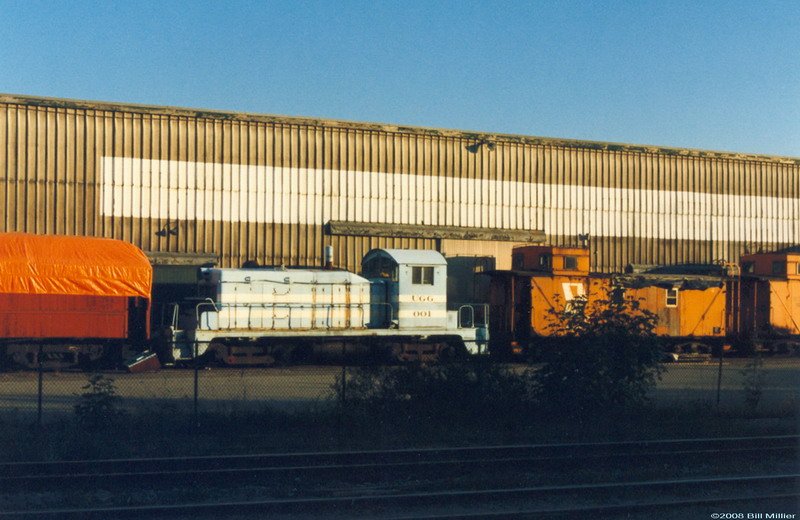 WCRA's Ex United Grain Growers 001 stored New Westminst...