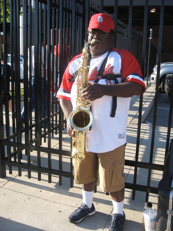 Saxophone Player No. 4