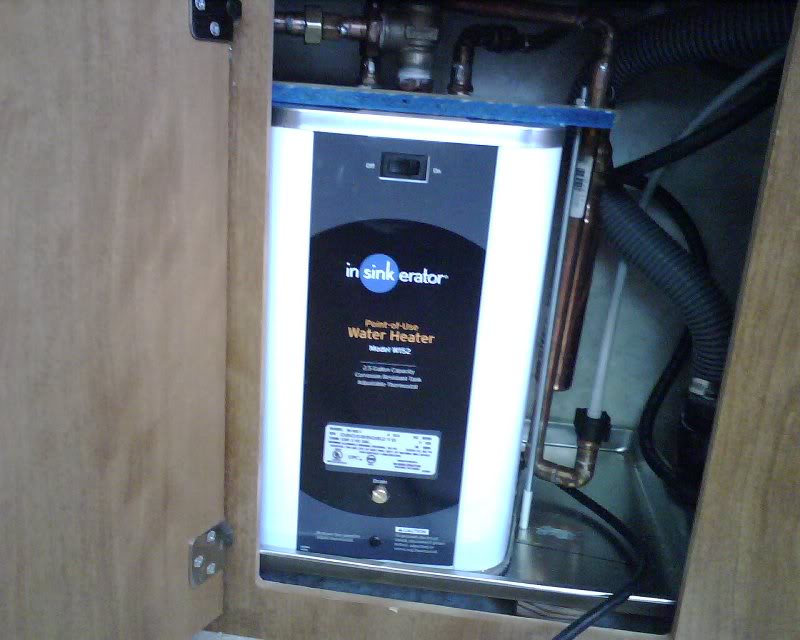 Water Heater Installed