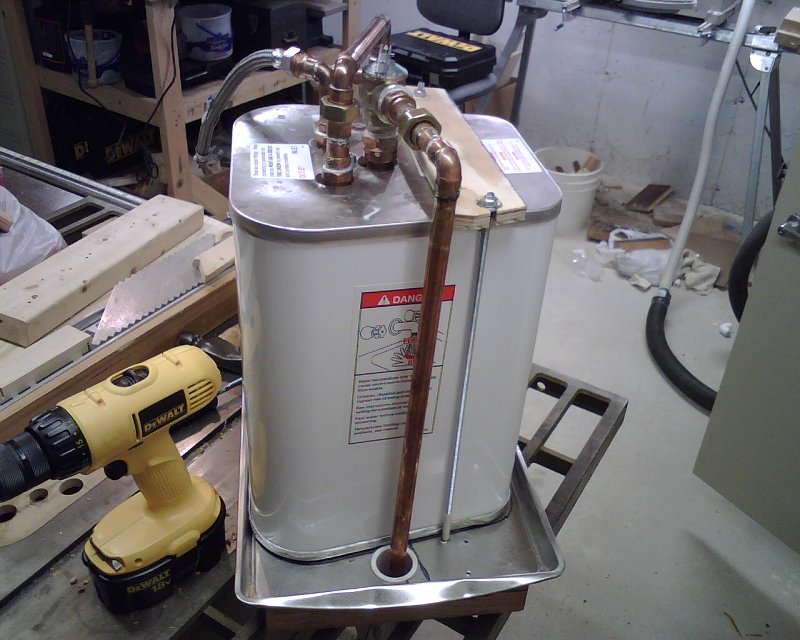 Water Heater Left