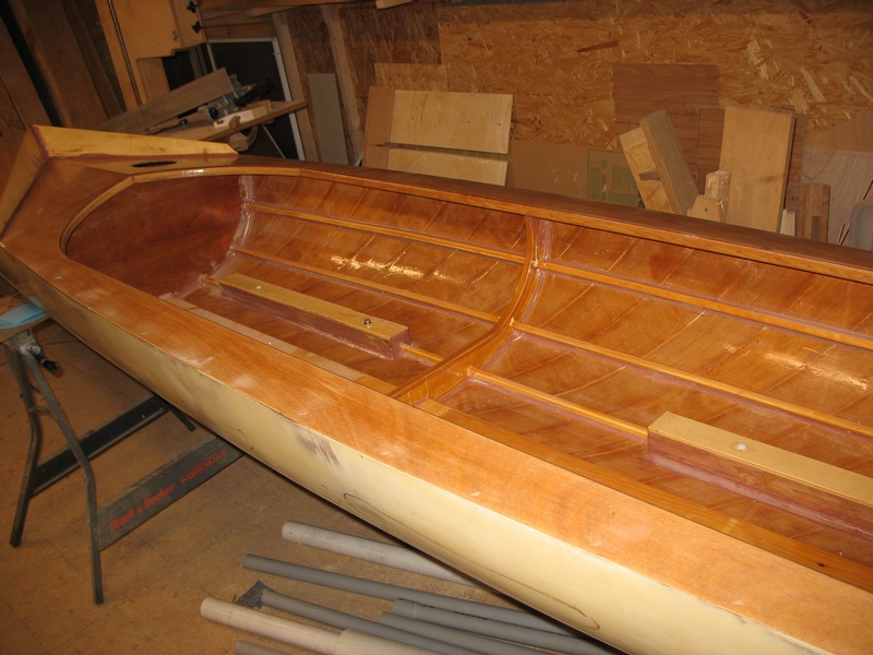 Watertight bulkheads fore and aft with 4' diameter insp...