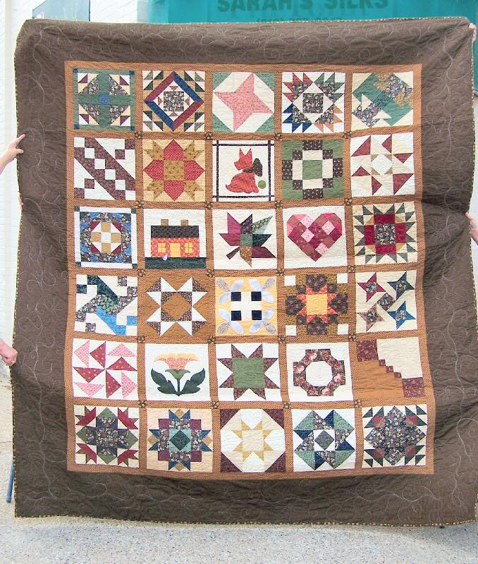 Wednesday Night Gathering, Hadley MI 2008 Raffle Quilt.