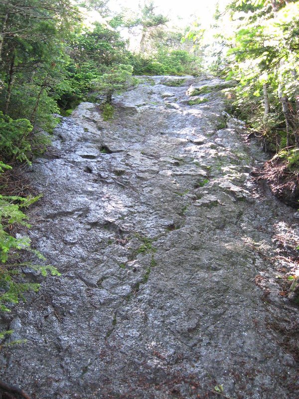 The most-challengin g 15-foot section of the day