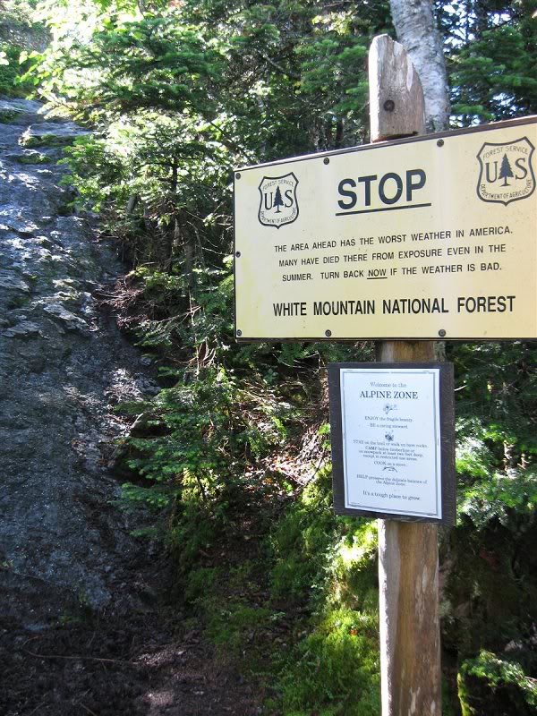 We must be hiking in the Presidentials