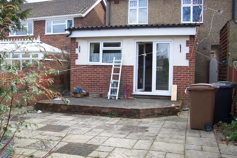 Kitchen Extension and Top Patio