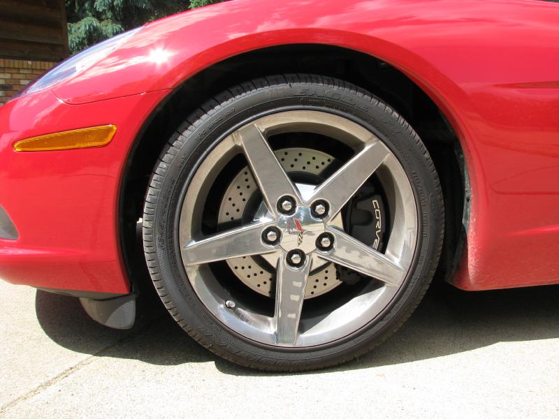 My Corvette Rims - QX3 - 5-spoke Original Design, Chrom...