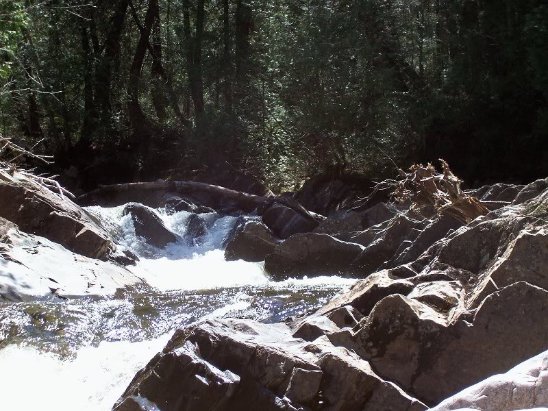 First falls on Coldwater Creek
