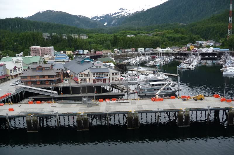 Arriving in Ketchikan, Ak.