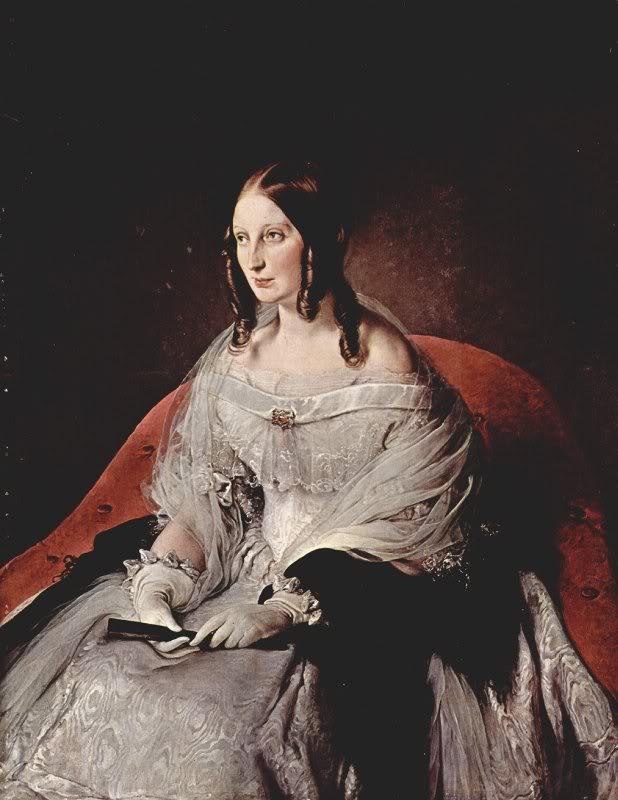 1840-1844 Princess de Sant' Antimo by Francesco Hayez