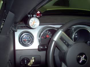left side of dash