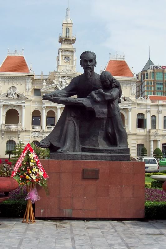 Ho Chi Minh at People's Committee Building