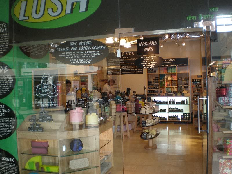 Of course, if there's a Lush, I have to visit!