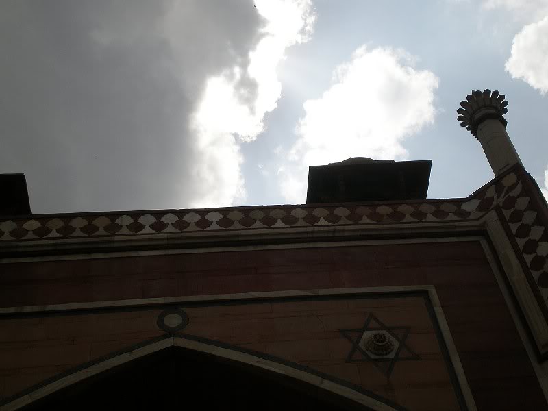 The sky was a picture in itself