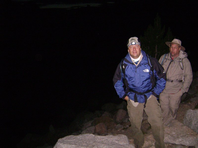 The beginning of a long day