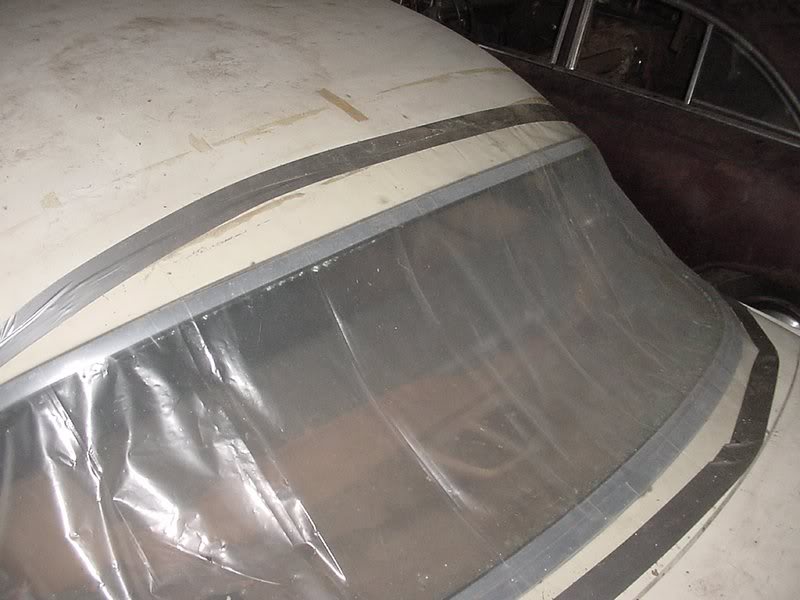 '55 Chrysler C 300 back window