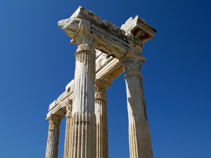 Apollo Temple closeup 2, Side,Turkey