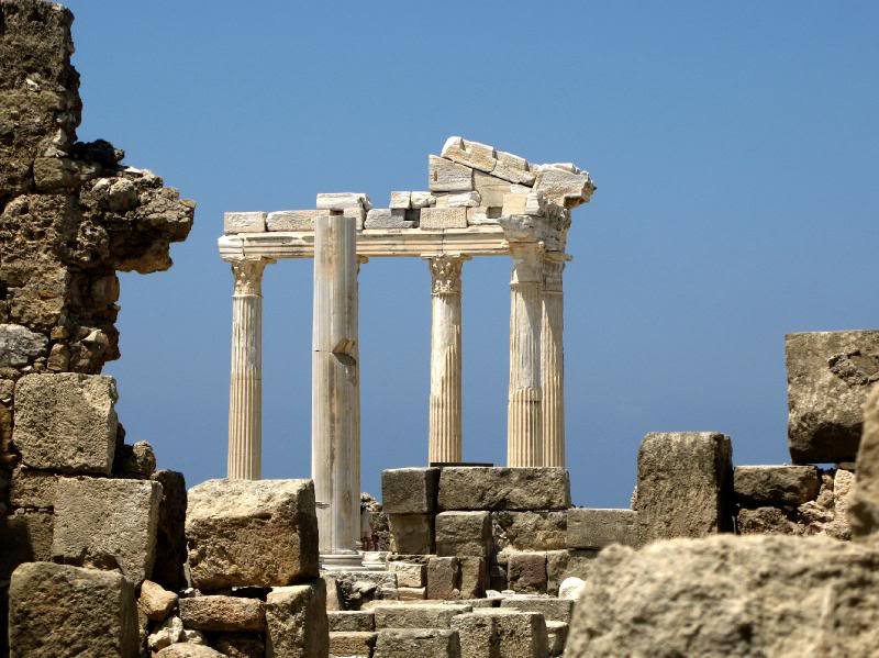 Ruins of the Apollo Temple3, Side, Turkey