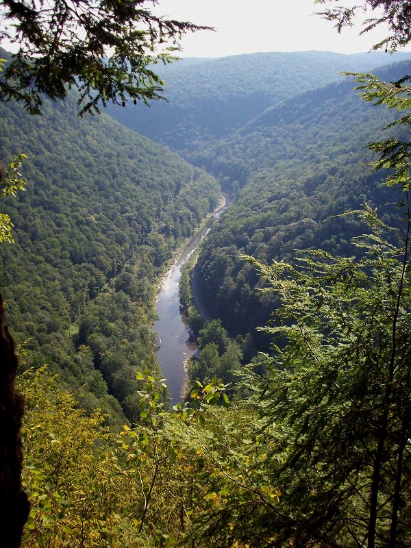 From new platform at Barbour Rock