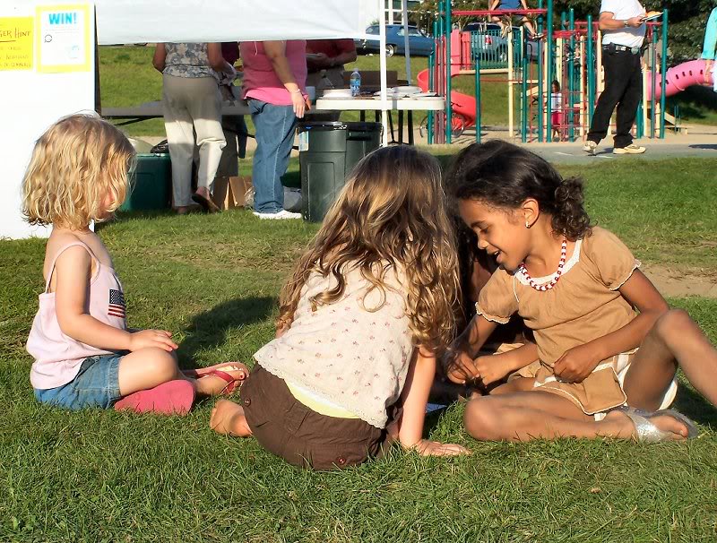 Playing In The Grass