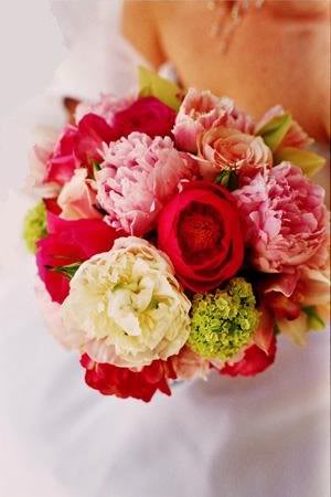 Fuschia & Light Pink bouquet