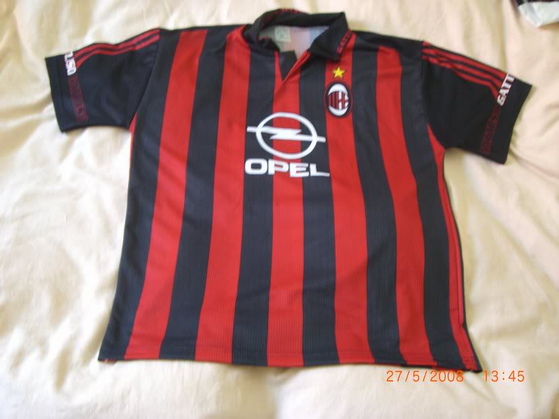 AC Mailand away front 8 Gattuso