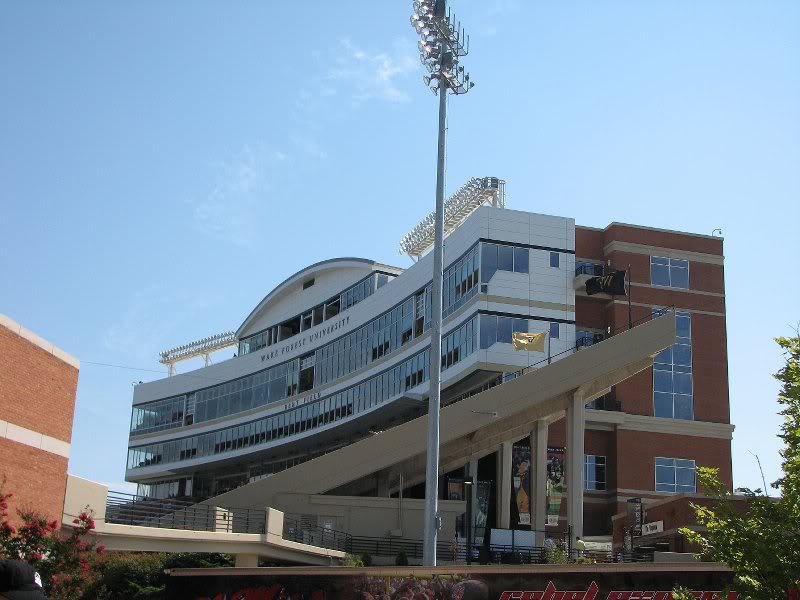 GROVES STADIUM AND DEACON TOWER