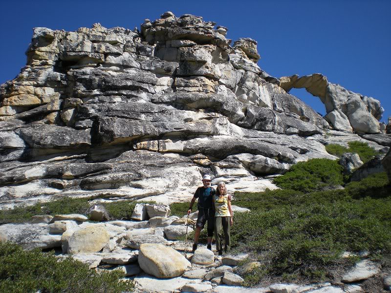 A natural Arch on the Trail to North Dome-21Aug2008.